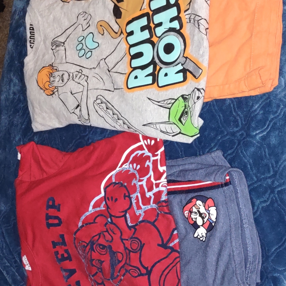 Super Mario and Scooby-Doo set